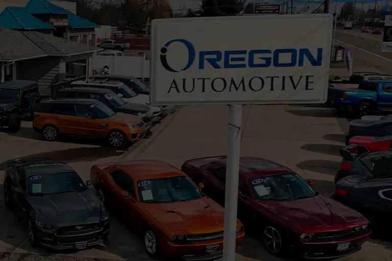 Oregon Automotive lot