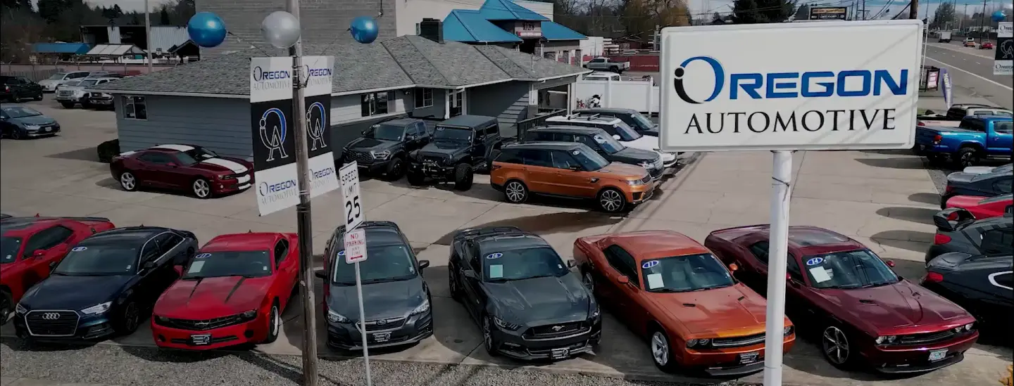 Oregon Automotive lot