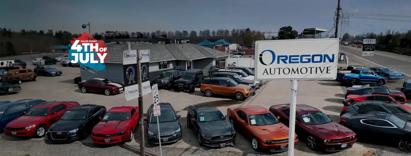 Oregon Automotive lot